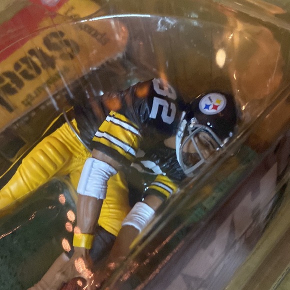 SEALED VARIANT 2005 McFarlane Legends NFL Pittsburgh Steelers Franco Harris #32 - Picture 3 of 10